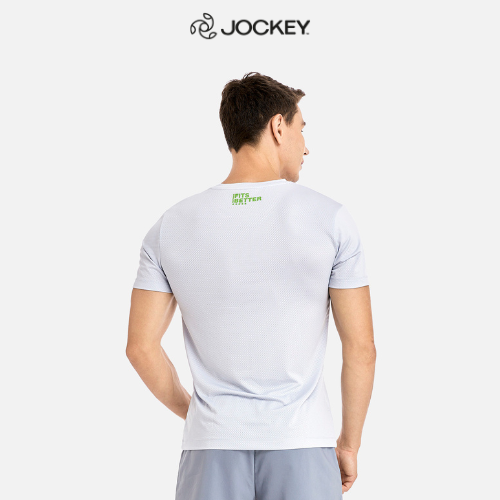 Áo T-Shirt nam Jockey Activewear Basic chất liệu Polyester chống nhăn - 1001