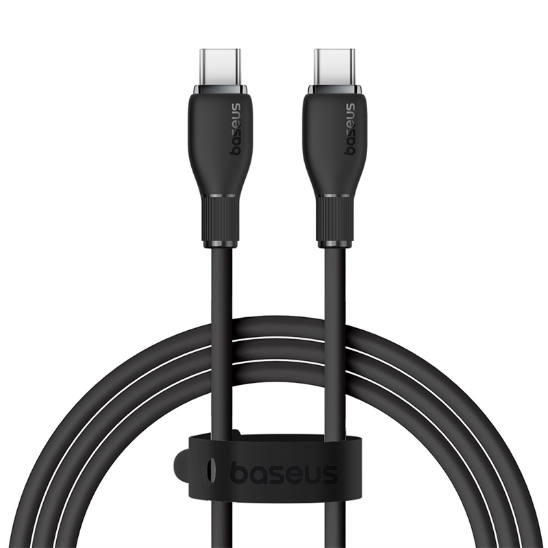 Cáp Sạc Nhanh Baseus Pudding Series Fast Charging Cable Type-C to Type-C 100W (Hàng chính hãng)