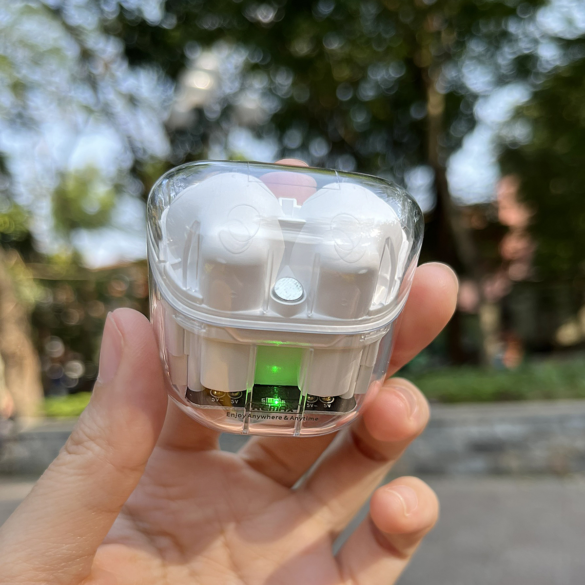 Tai nghe True Wireless Remax CozyBuds 6C - Thiết kế trong suốt độc đáo - Âm Thanh vòm sống động - Bass mạnh mẽ  Hàng Chính Hãng Remax Bảo Hành 12 Tháng