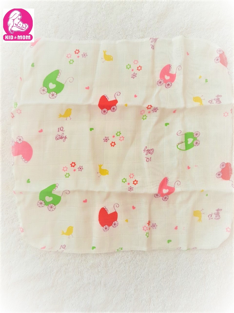 Set 10 Khăn sữa hoa xuất Nhật loại vải cotton mềm 32x32cm loại đẹp