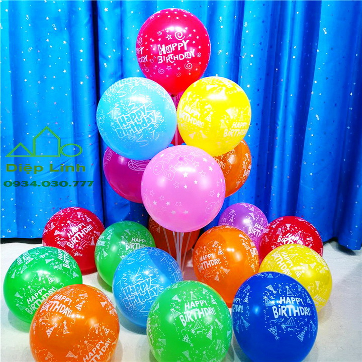 Set 50 bóng in hình mặt cười động vật phong cách Hàn Quốc trang trí tiệc tùng sinh nhật lễ hội phòng cưới