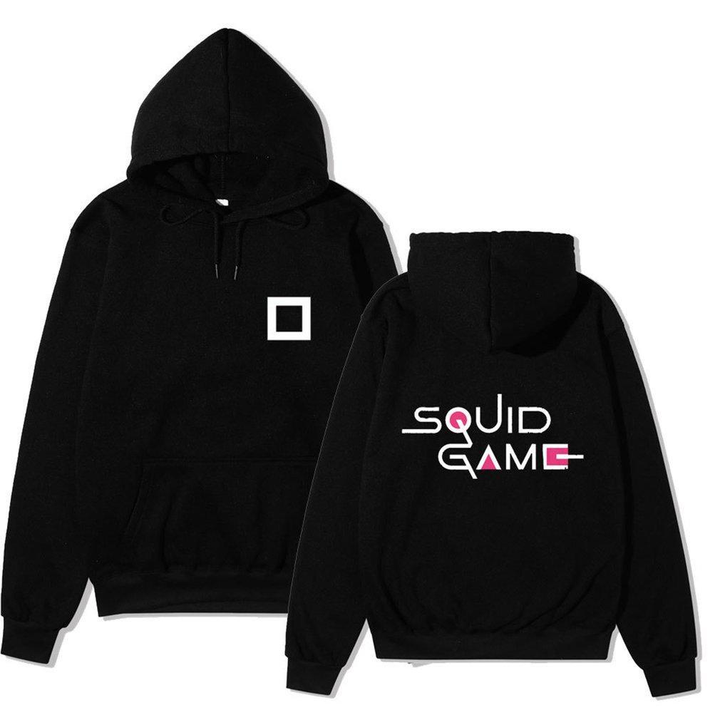Áo Hoodie nỉ dài tay Nam Nữ Hoodie Squid Game