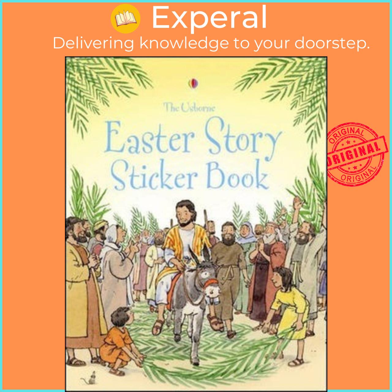 Sách - Easter Story Sticker Book by Amery