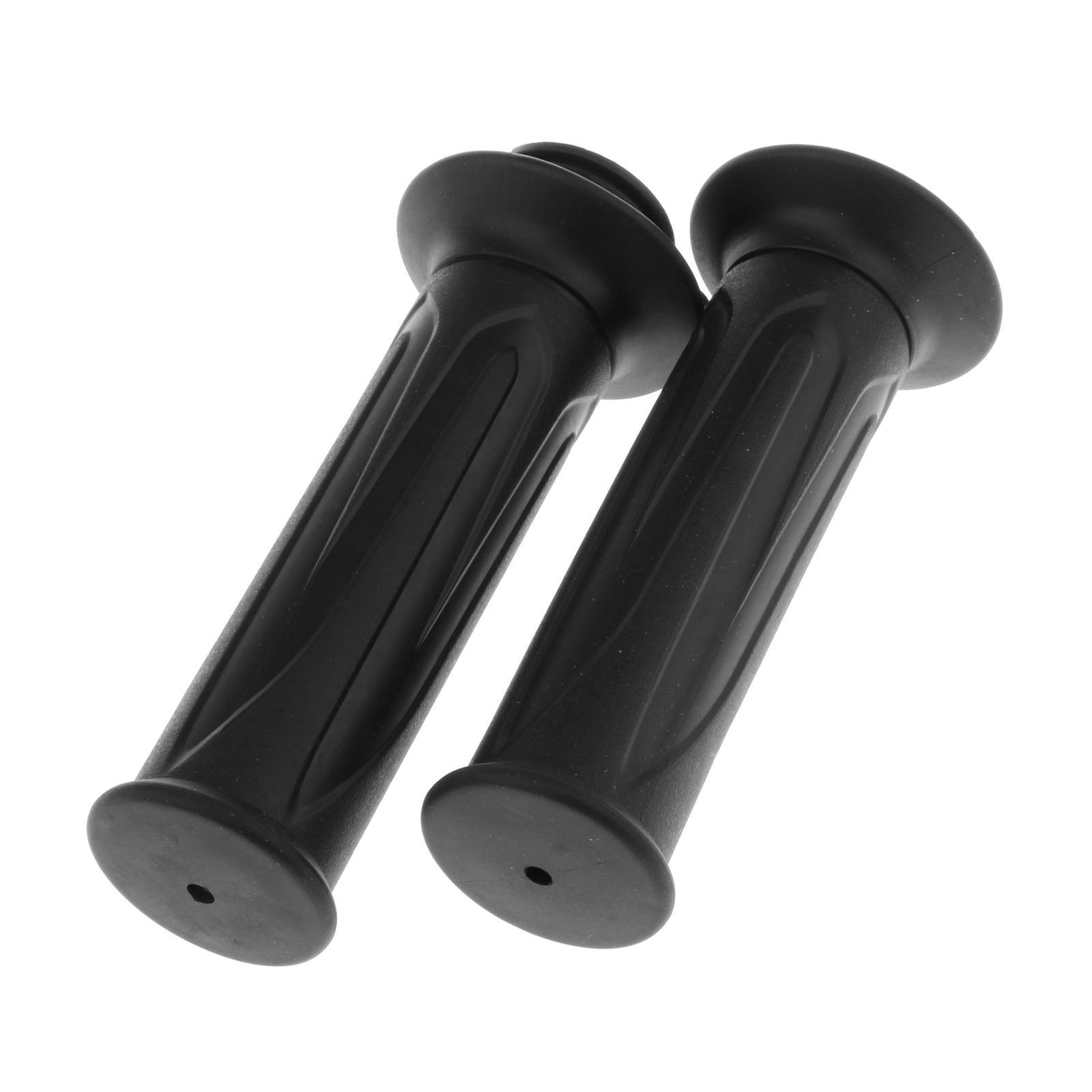 Pair Throttle Grip HandleBar Handle Set For  Motorcycle Bike 22mm 7.8''
