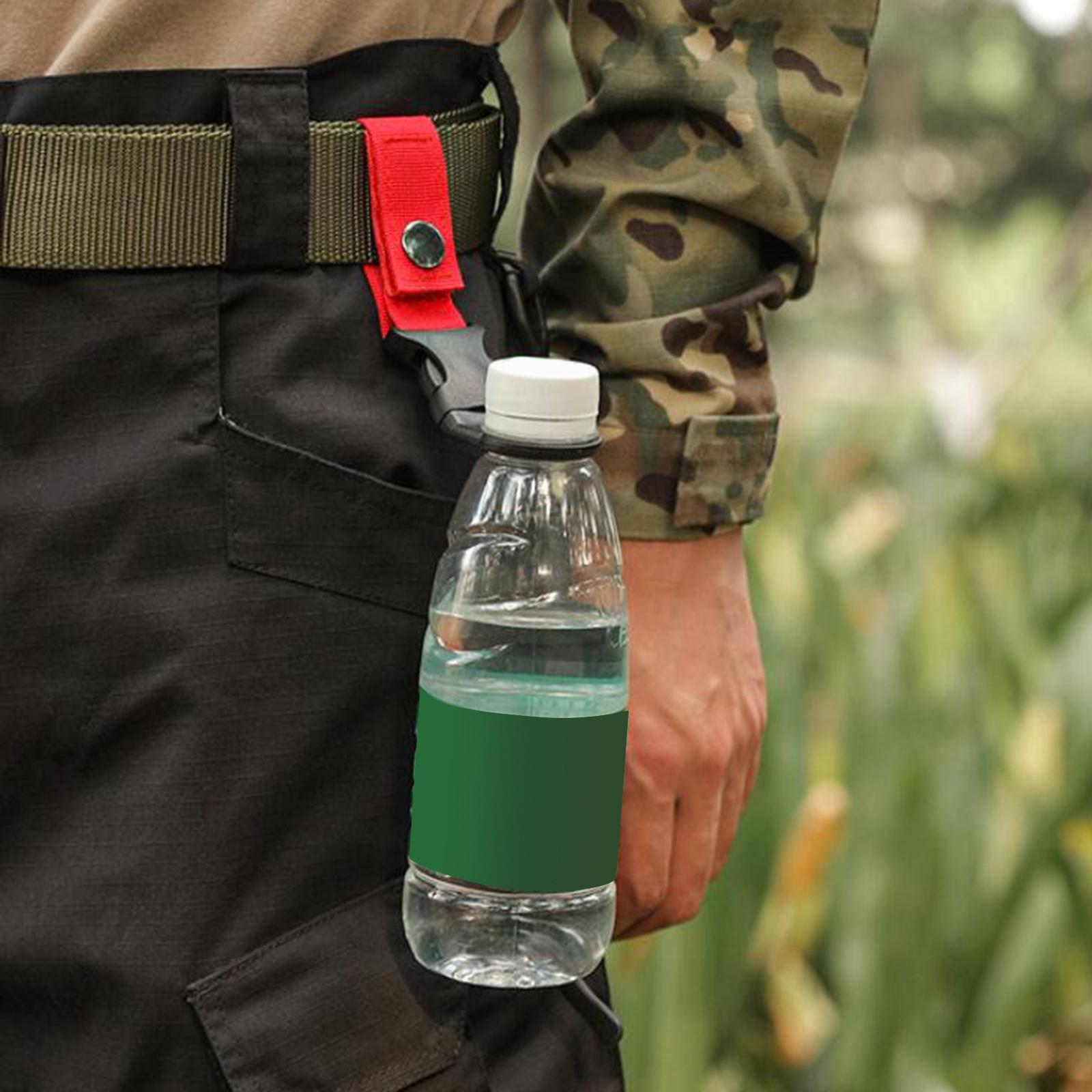 Bottle Hanging Buckle Clip Water Bottle Holder Keychain Belt for Hiking
