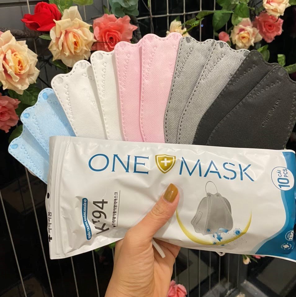 Sét 100 cái khẩu trang kf94 chuẩn hàn quốc