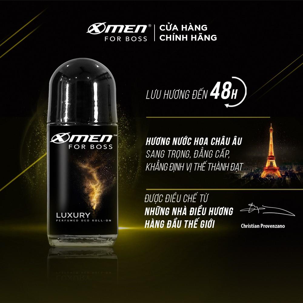 Combo 2 Lăn khử mùi Xmen For Boss Hương Luxury Sang Trọng 50ml/chai