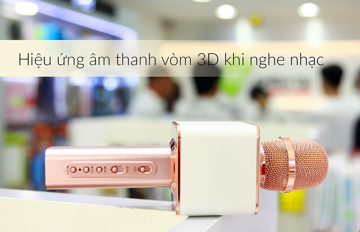 Micro thông minh YS11 có Bluetooth karaoke tích hợp loa 3 trong 1 Âm thanh cực hay