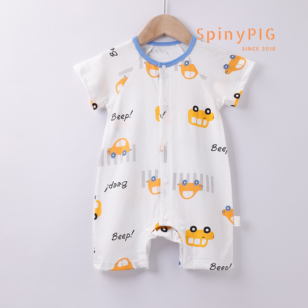 Bộ body cho bé sơ sinh 0-2 tuổi body đùi nhiều màu cotton lỗ mềm mát và thoáng khí cho bé trai bé gái mùa hè