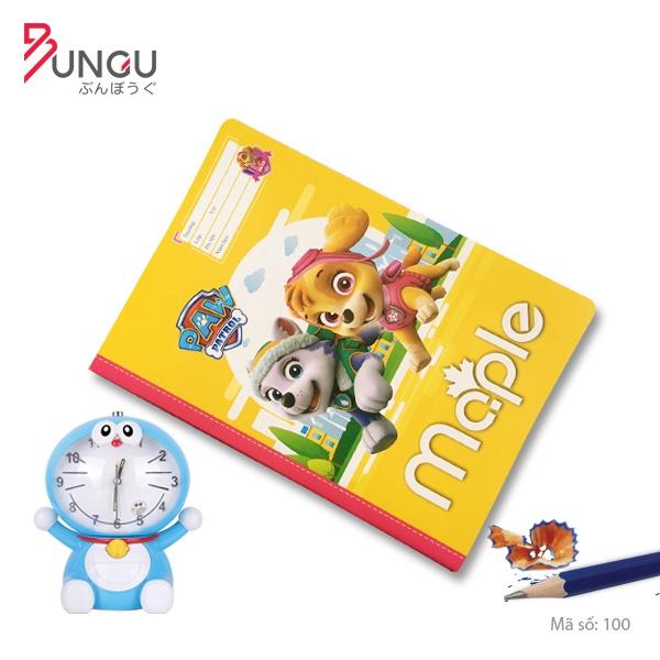 Vở ô ly FUNNY Mc.ple - Bungu 48 trang định lượng: 100 g/m2, Vở học sinh, Vở học sinh giá rẻ