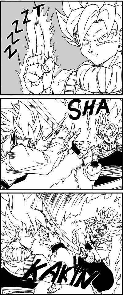 thế giới ngọc rồng - chuyện vui về trunks và goku chapter 1 9