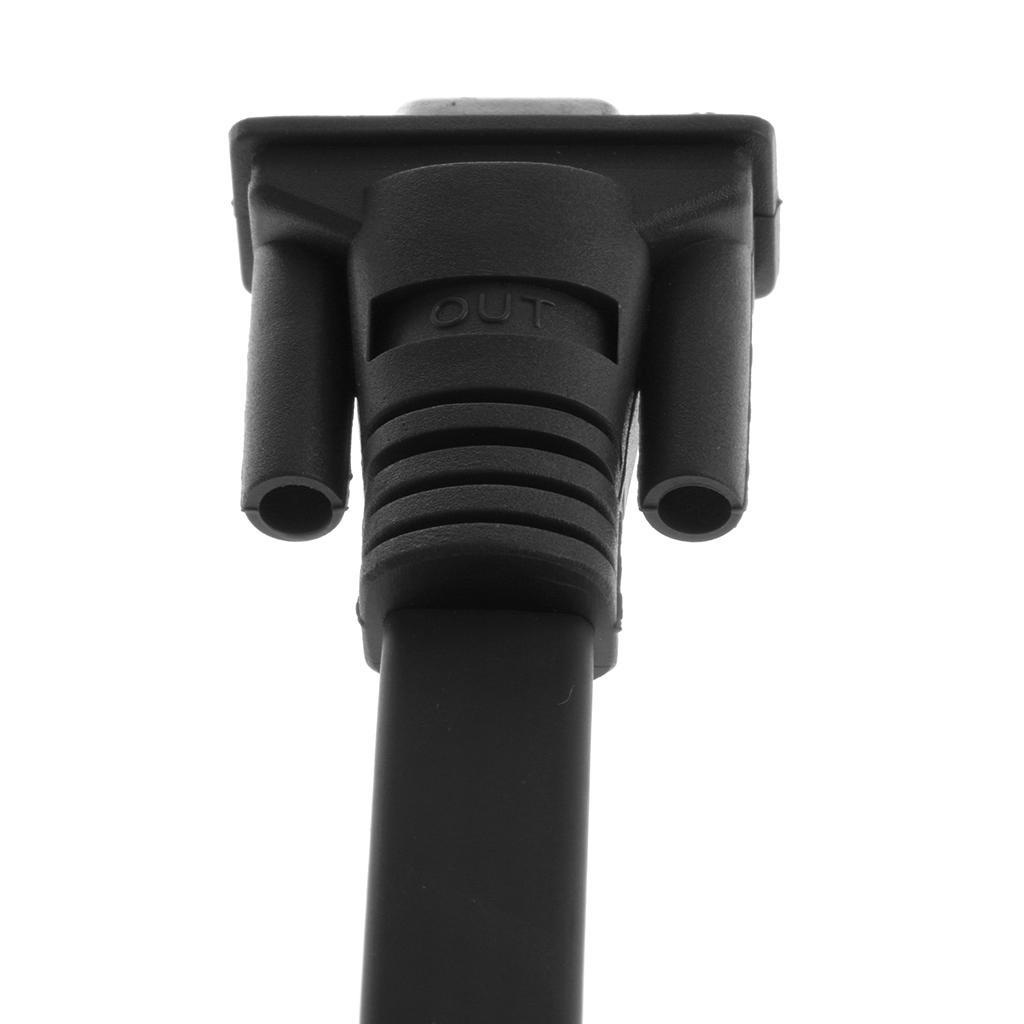 15cm HDMI TO VGA Adapter 1080P Converter Male To Male For PC Laptop HDTV