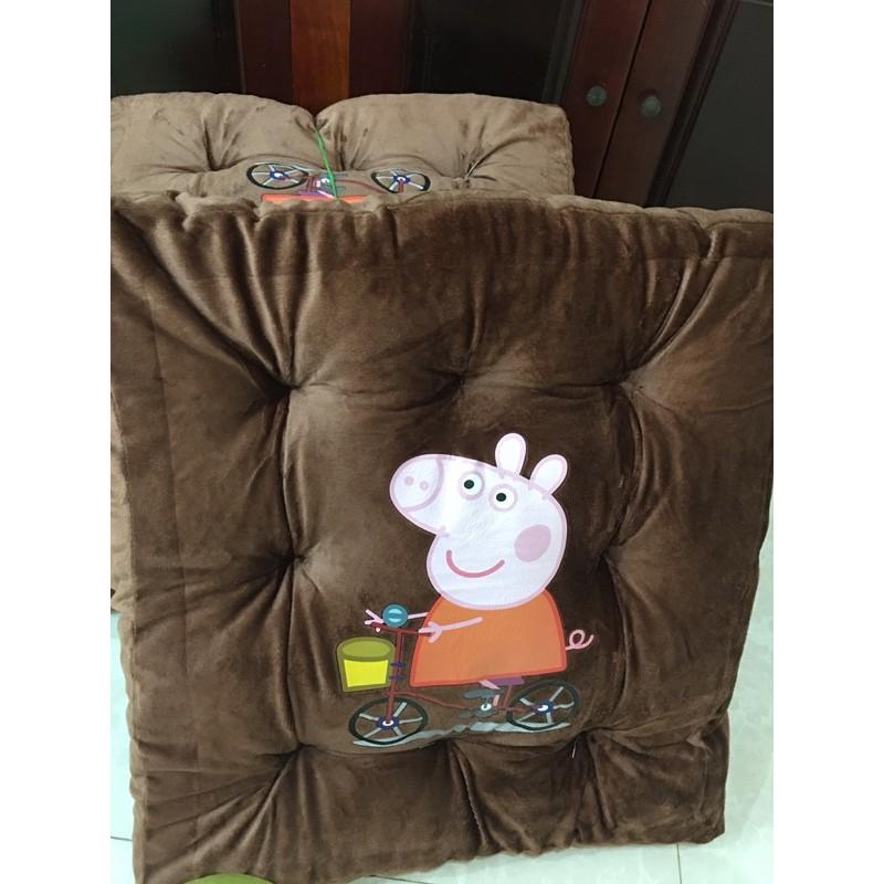 Bệt ngồi , nệm ngồi 45x45x8cm 2màu ảnh thật