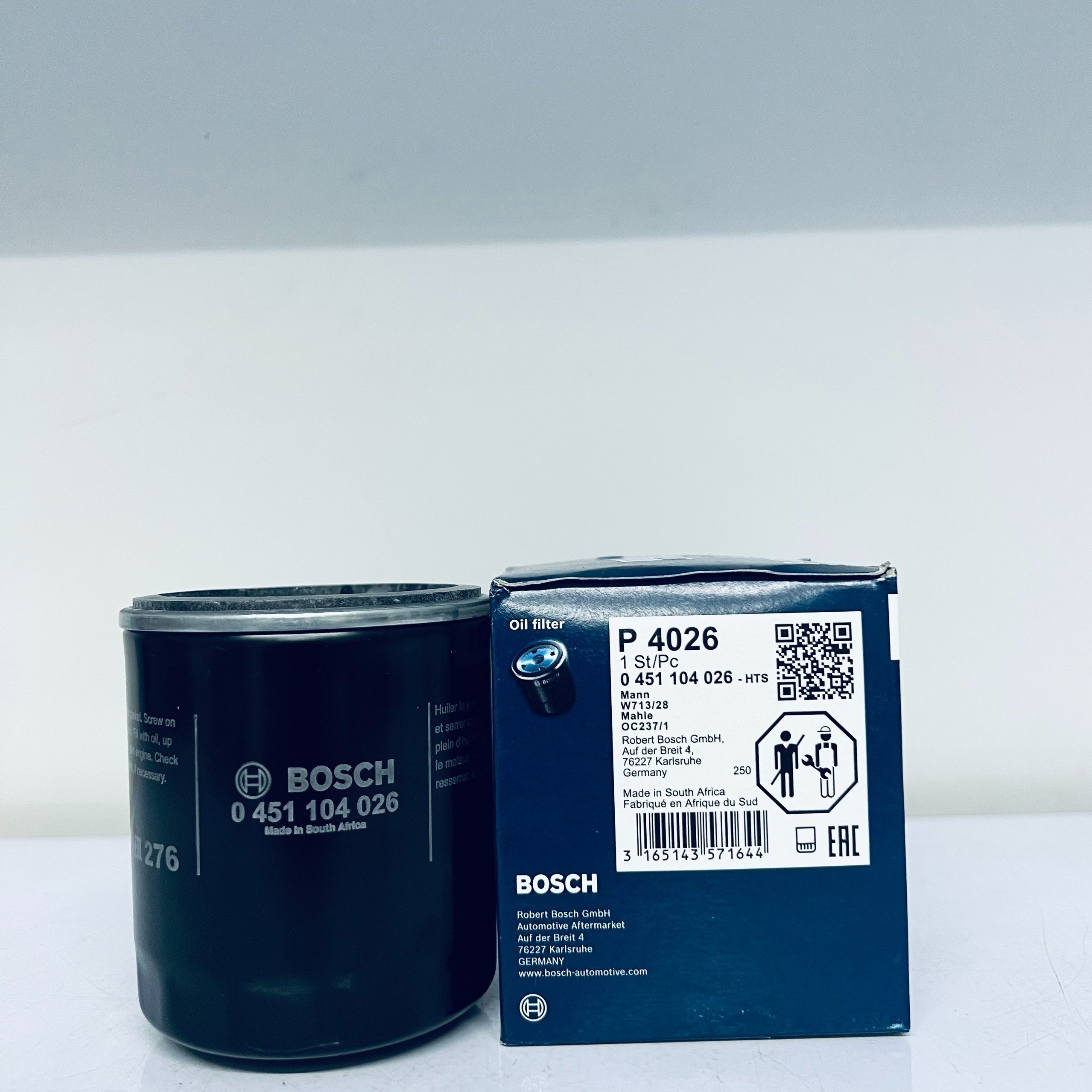Lọc Dầu Động Cơ / BOSCH / P4026 / Dành Cho Xe MG MG5 1.5 Máy Xăng ZS 1.5 Máy Xăng | Hibu