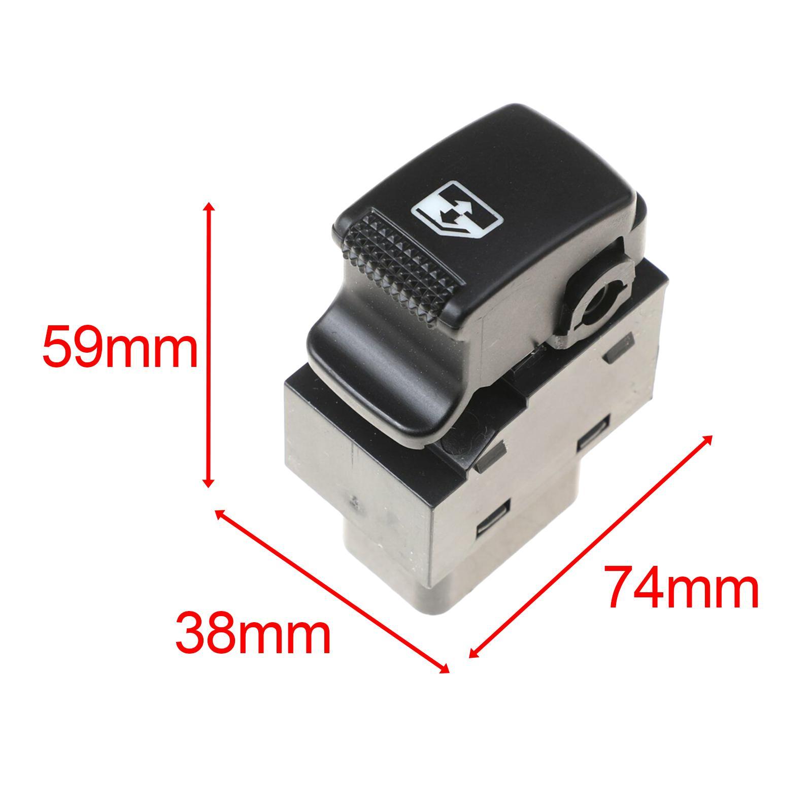 Window Control Switch, Replacement Durable Accessories, Easy Installation, Window Regulator Switch, Power Window Switch Window Lift Switch