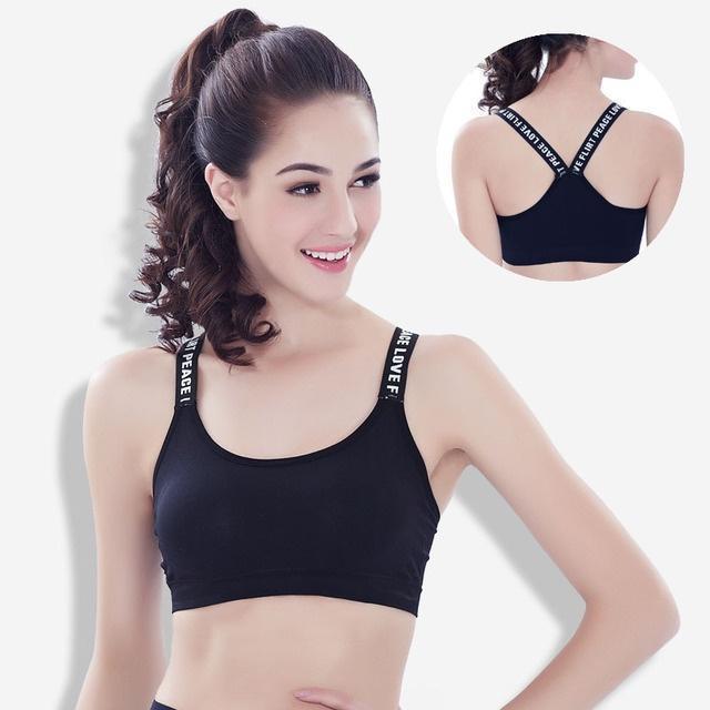 Áo Bra nữ kiểu dáng thể thao 2 dây bản to, Khỏe mạnh, năng động chất thun Cotton mềm mại cogiãn tốt, có đệm nâng ngực dời Top Tập Gym cho nữ Sport Yoga - Xanh lục nhạt