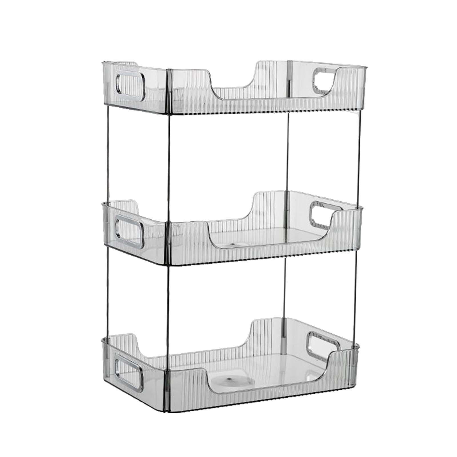 Cosmetic Storage Rack Organizer Shelf for Kitchen Home Pantry Countertop