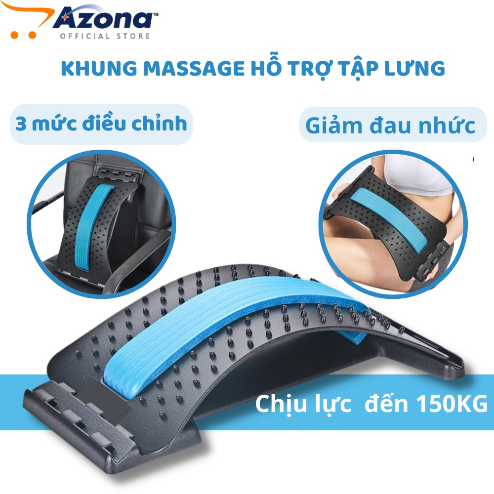 Dụng cụ hỗ trợ nắn chỉnh cột sống massage lưng định hình cột sống giúp chống gù lưng thoái hoá thư giãn dễ dàng tháo lắp chịu lực cao