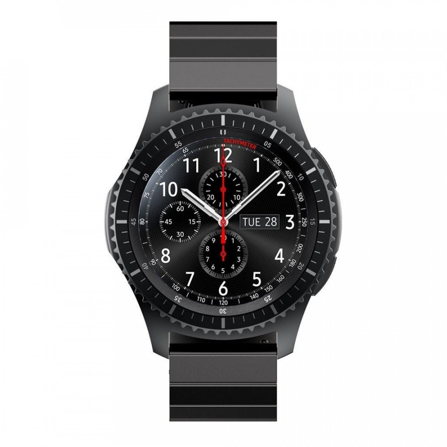 Dây Thép Đen Khối Cho Galaxy Watch (Size 22mm)