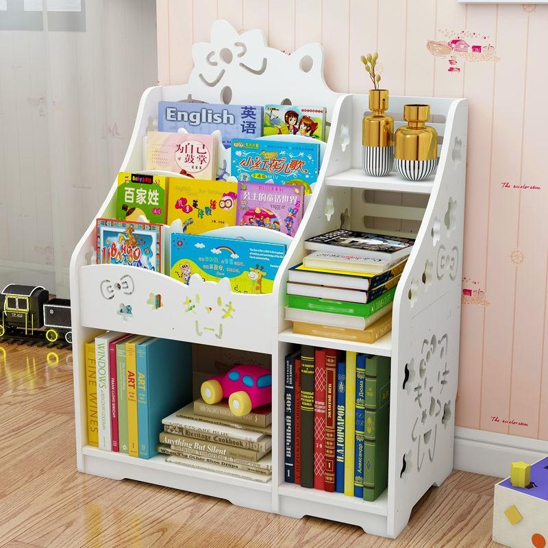 Kệ sách trẻ em họa tiết Hello Kitty thiết kế nhiều ngăn, tiện ích TXT-15