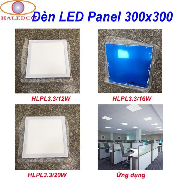 Đèn LED panel 300x300 HALEDCO công suất 12W, 16W, 20W