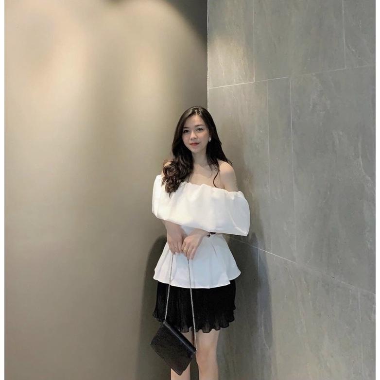 Áo Trễ Vai Bèo Nhún
