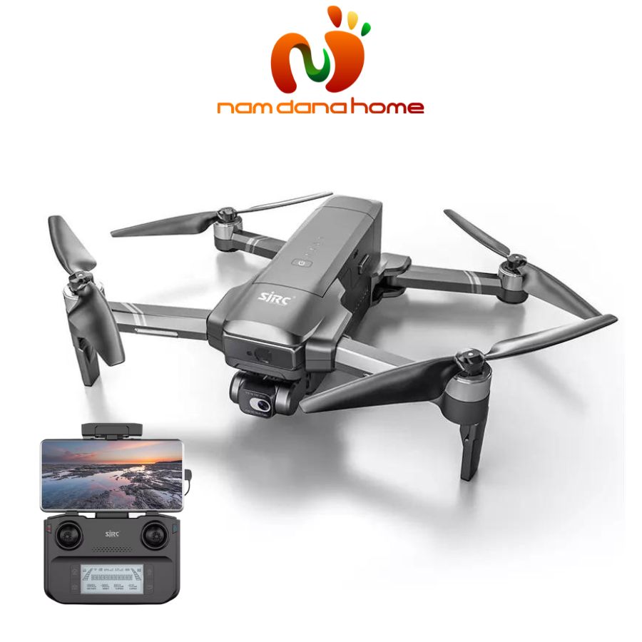 Flycam SJRC F22S 4K Pro - Thiết bị bay có chống rung 2 trục cùng tính năng cảm biến va chạm trước bằng laser , khoảng cách truyền hình ảnh lên đến 3500m - Hàng nhập khẩu