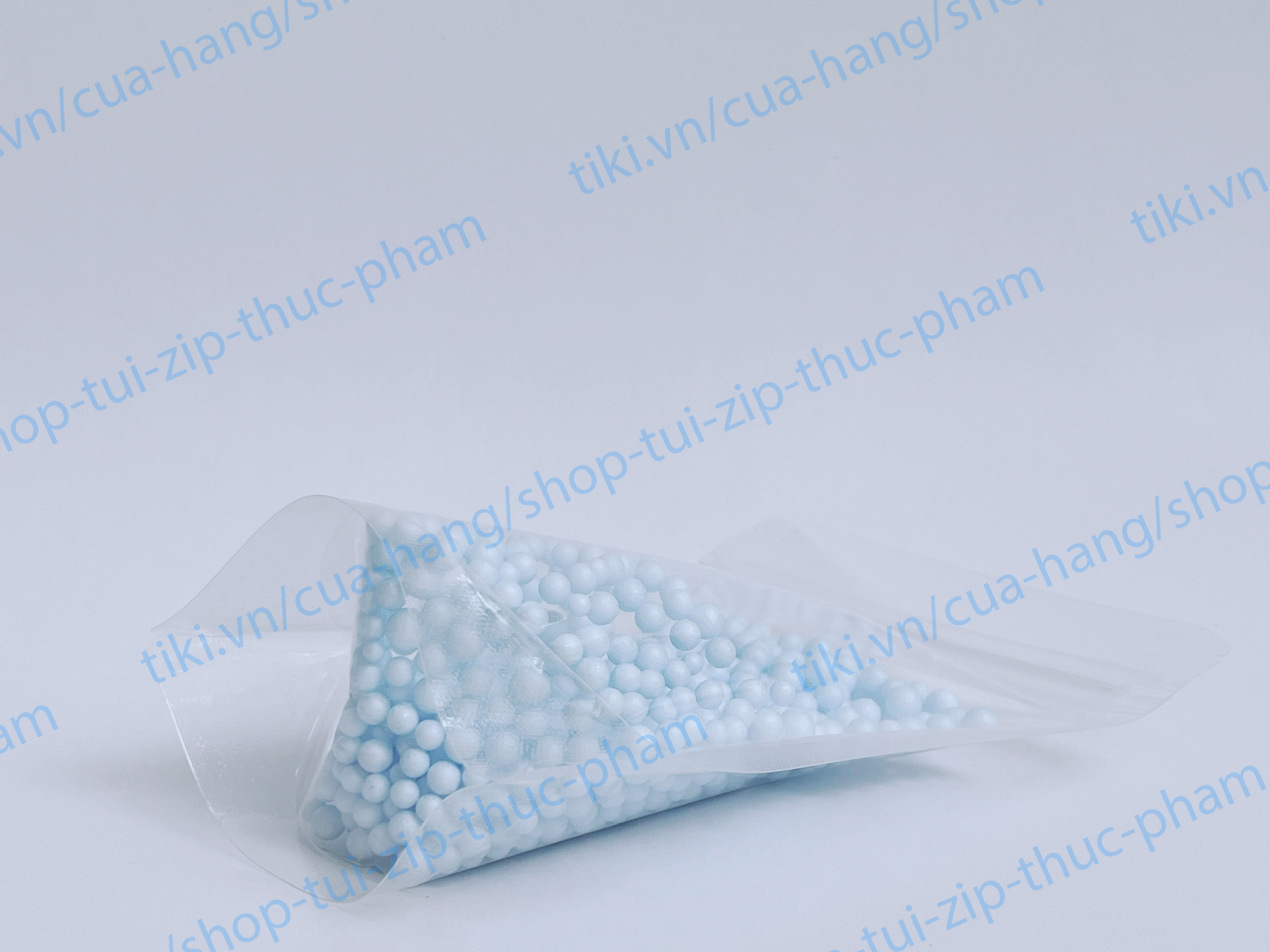 1kg Túi Zip đáy đứng trong suốt đựng trà chanh, trà sữa - size