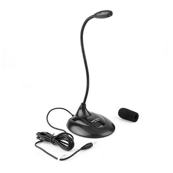 Micro Máy vi tính, Laptop - Điện thoại - Học online, Thu âm, Karaoke, Voice chat - Thân micro điều chỉnh tùy ý