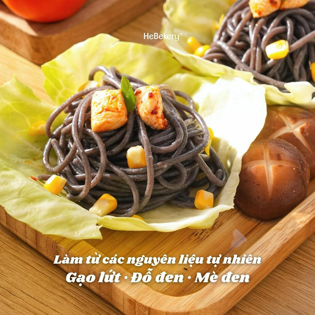 Bún Gạo Lứt Đen Eat Clean - Keto - Das - Bún Gạo Lứt Ăn Kiêng Healthy HeBekery by HeBe