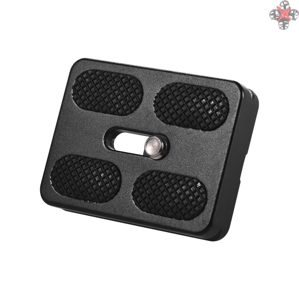 Tấm Tháo Lắp Nhanh Bằng Hợp Kim Nhôm Kích Thước 50x38mm D-50T Qr Với Ốc Vít 1 / 4 Inch Cho Arca Swiss Benro