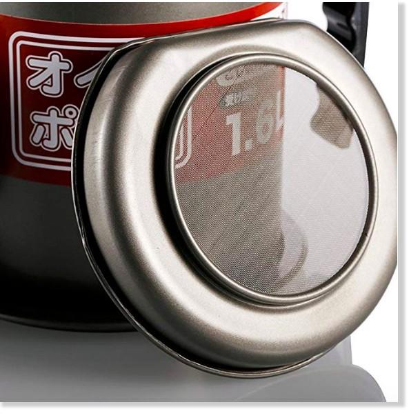 Bình đựng dầu ăn làm từ thép 304 1.6L