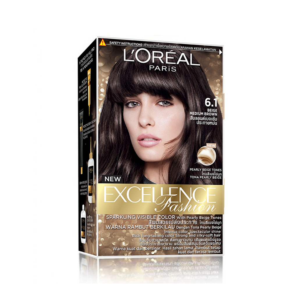 Kem nhuộm dưỡng tóc màu thời trang L'Oreal Paris Excellence Fashion 172ml
