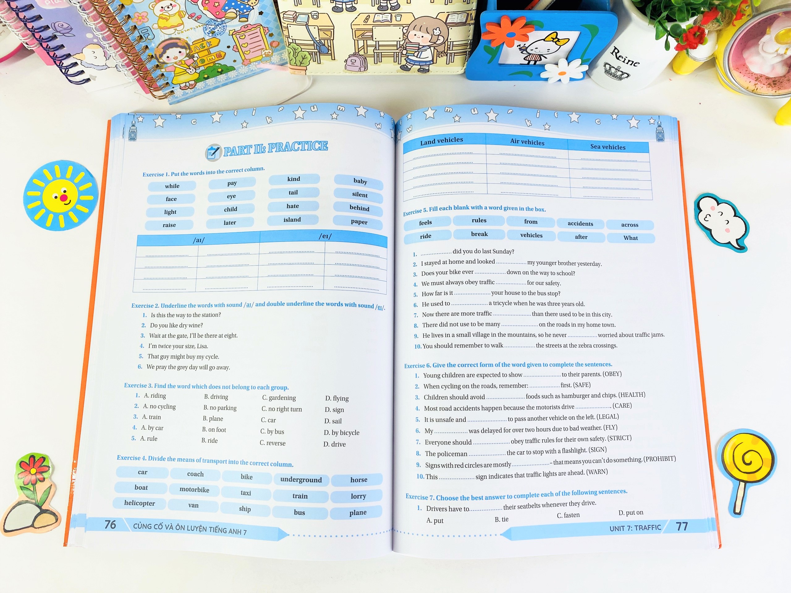 Sách - Củng Cố Và Ôn Luyện Tiếng Anh 7 - Biên soạn theo chương trình GDPT mới - ndbooks