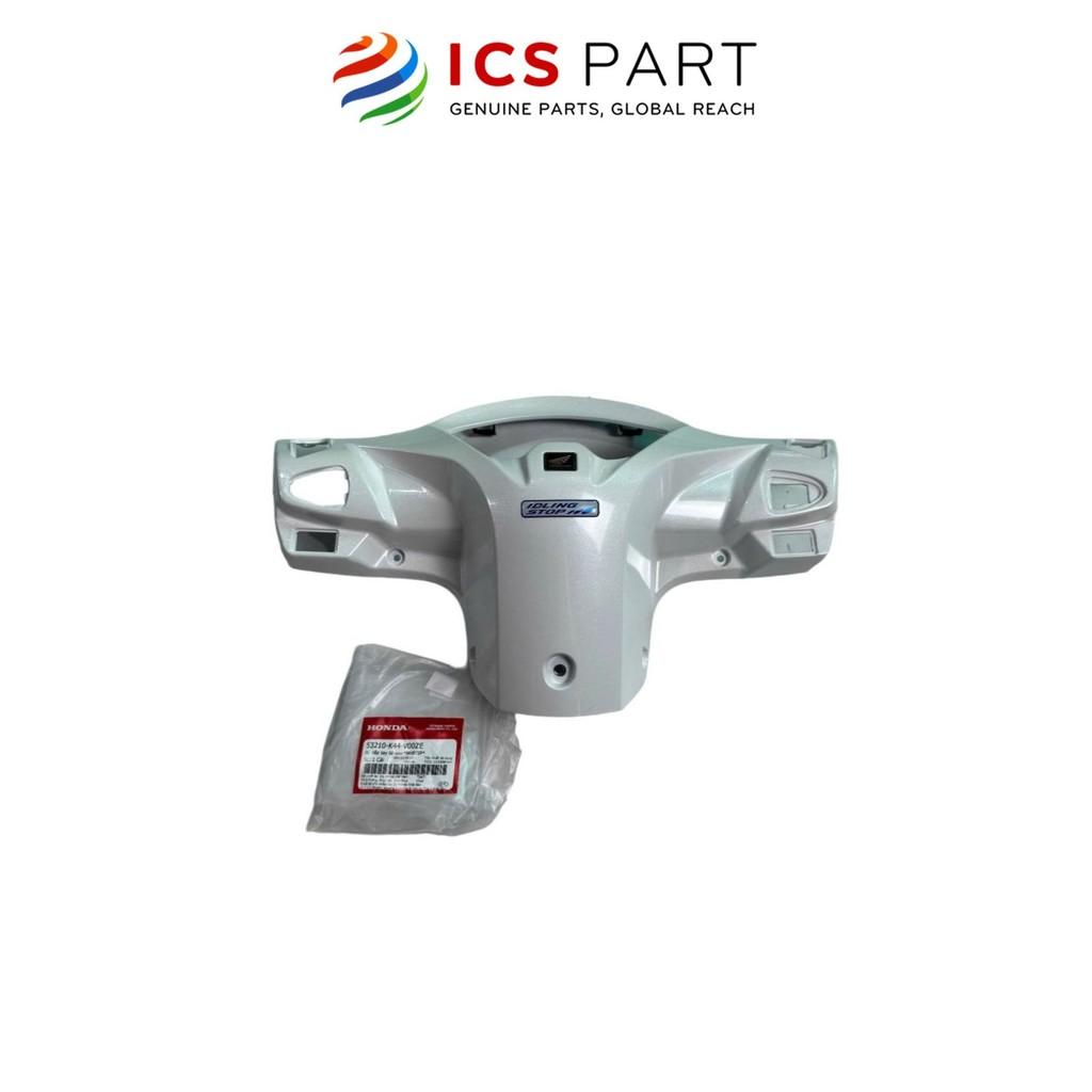 Nắp Sau Tay Lái (Nhựa Gáy) HONDA Vision 2014-2015 Trắng Đục Nhb35P (Có Tem) (53210K44V00ZE)