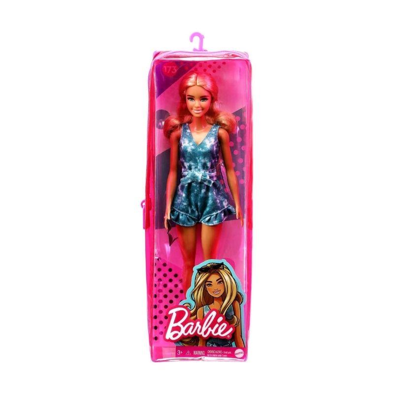 Đồ Chơi BARBIE Búp Bê Thời Trang Barbie - Blond Long Hair & Blue Jump GRB65/FBR37