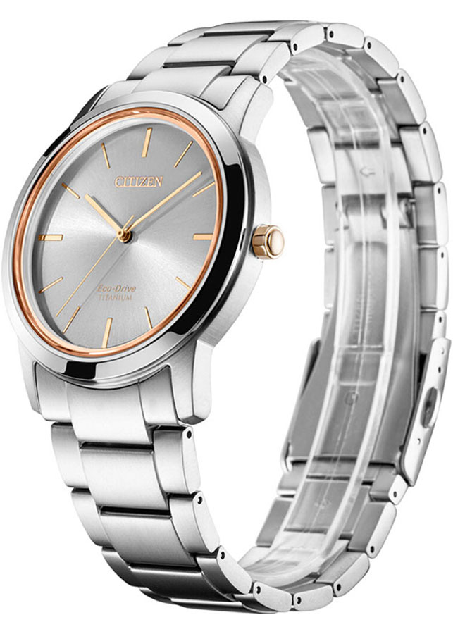 Đồng Hồ Nam Citizen Dây Titanium AW2024-81A - Mặt Trắng