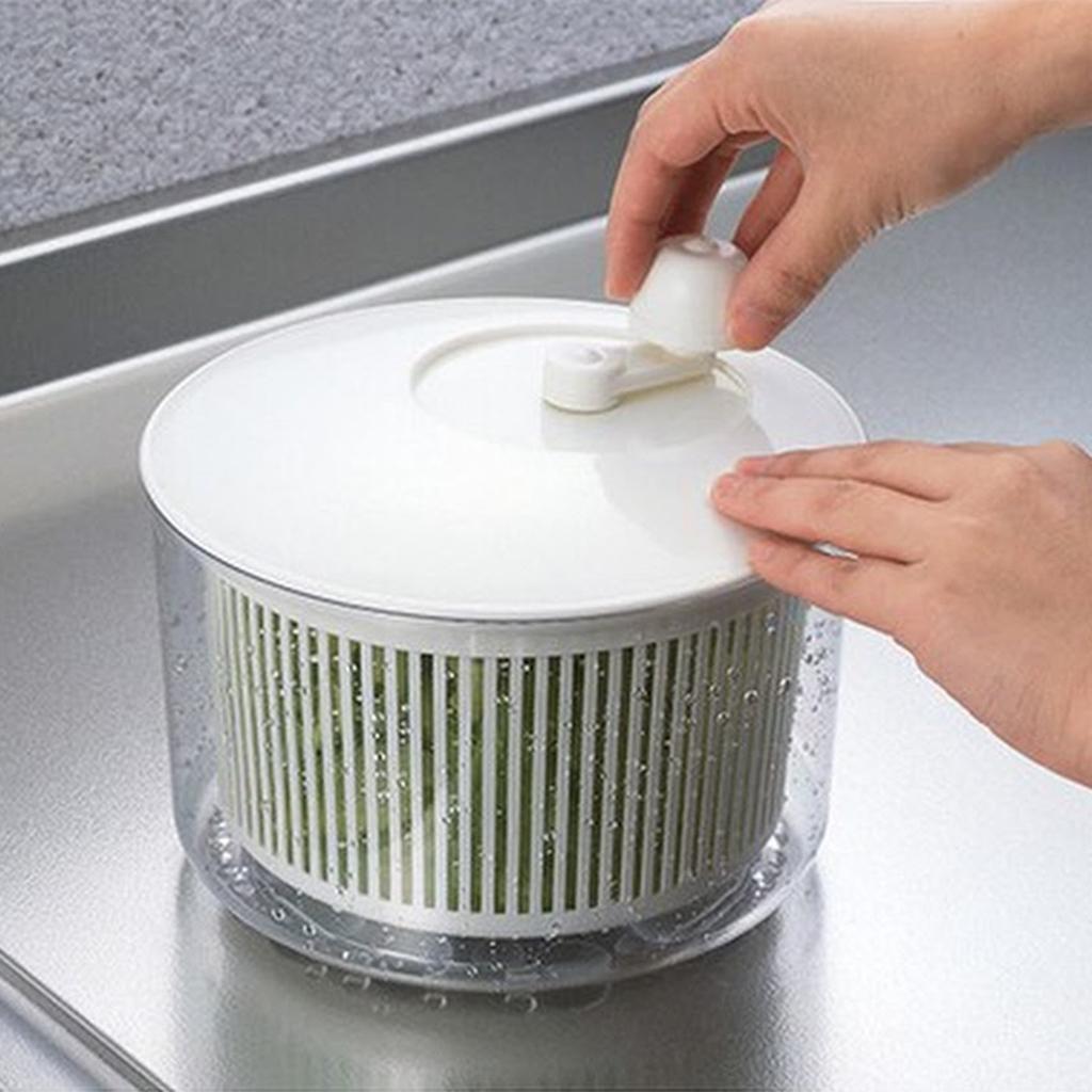 Kitchen Salad  Manual Lettuce  Vegetable Drain Basket