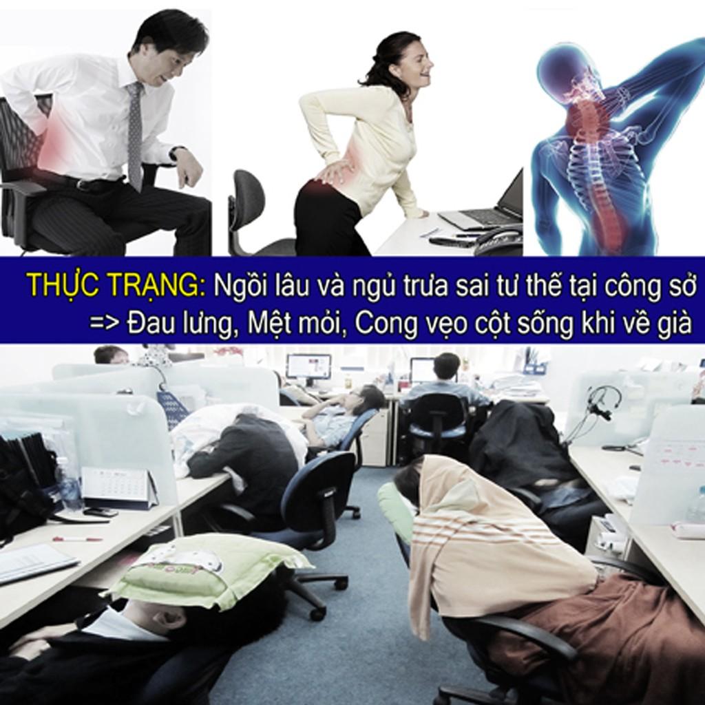 Ghế ngủ văn phòng Mã GN.01 (mầu lông chuột)