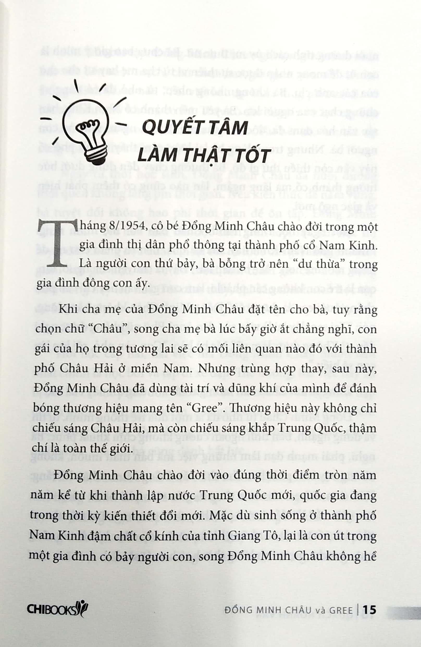 Đổng Minh Châu Và Gree (Seri Tủ Sách Doanh Nhân Hàng Đầu Châu Á)