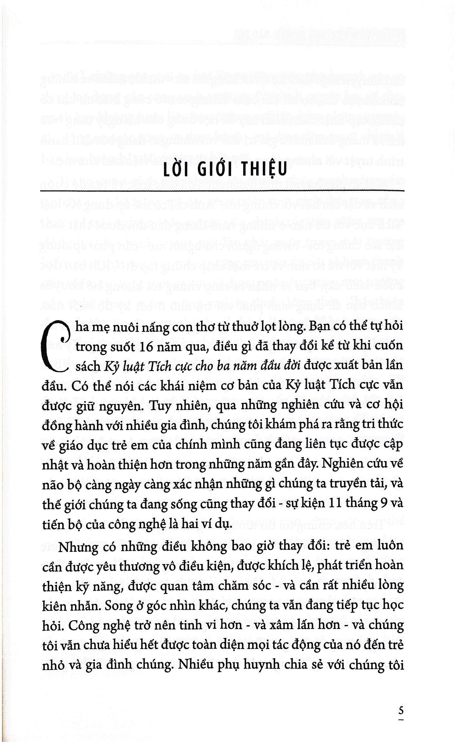 Kỷ Luật Tích Cực Cho Ba Năm Đầu Đời