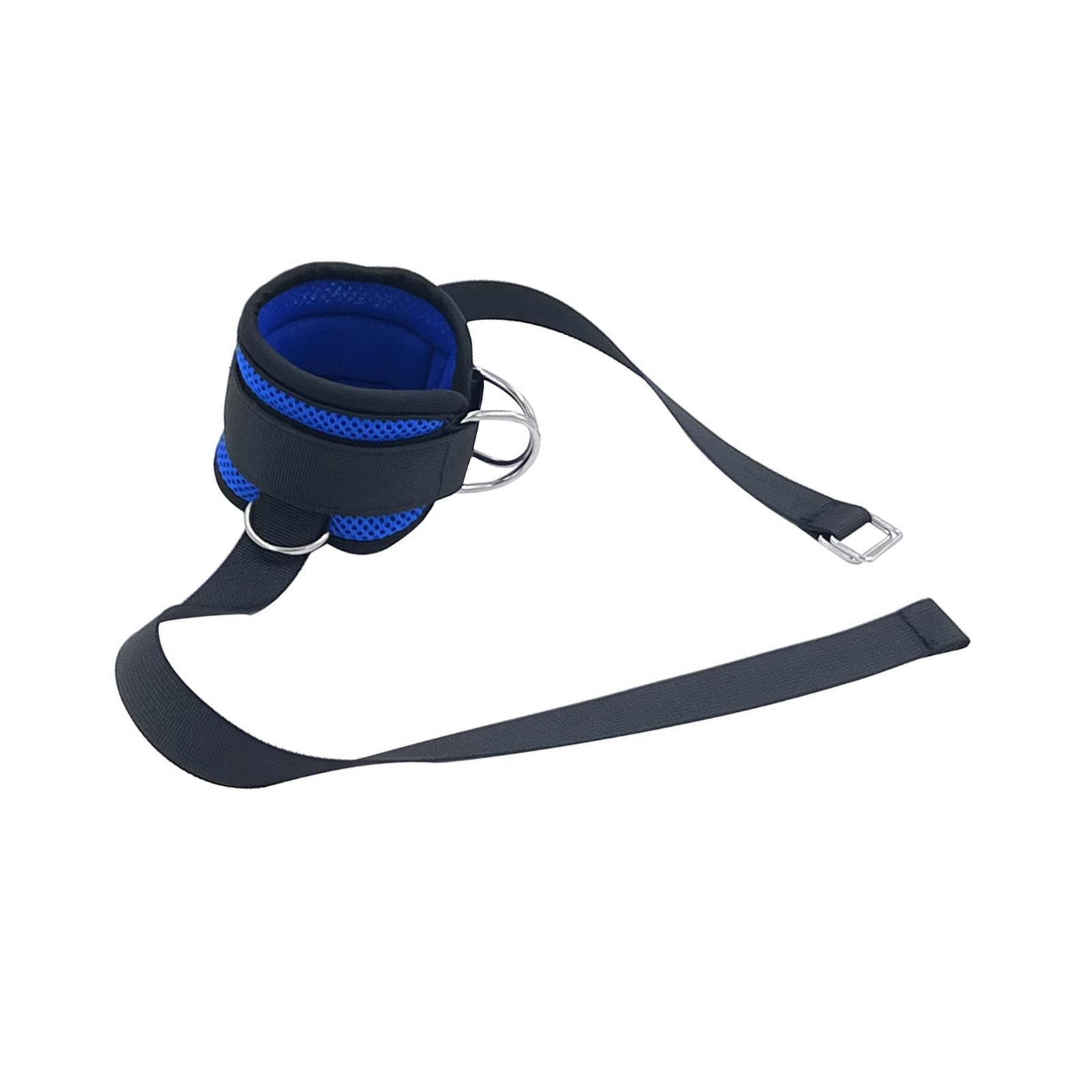 Ankle Strap, Dumbbell Foot Strap Devices, Adjustable Training Workout, Comfort Padded, Gym Ankle Strap, Ankle Weight Strap for Exerciser, Home Gym