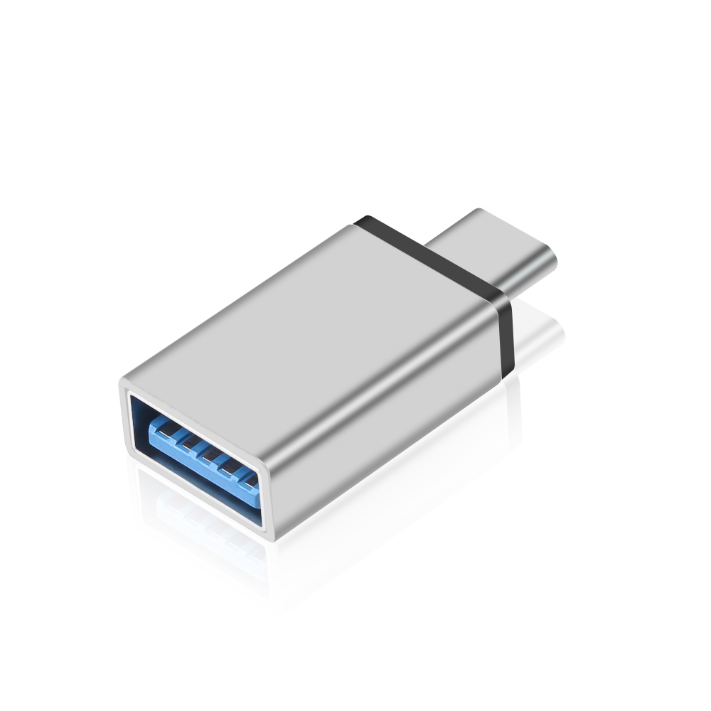 Đầu Chuyển Đổi/ Cổng chuyển/ Hub USB Type C Sang USB 3.0 CV, Tốc Độ Cao, Vỏ Hợp Kim Nhôm, Hỗ Trợ OTG, Truyền Dữ Liệu, Sạc Pin, Nhỏ, Nhẹ, An Toàn, Ổn Định - Hàng Chính Hãng