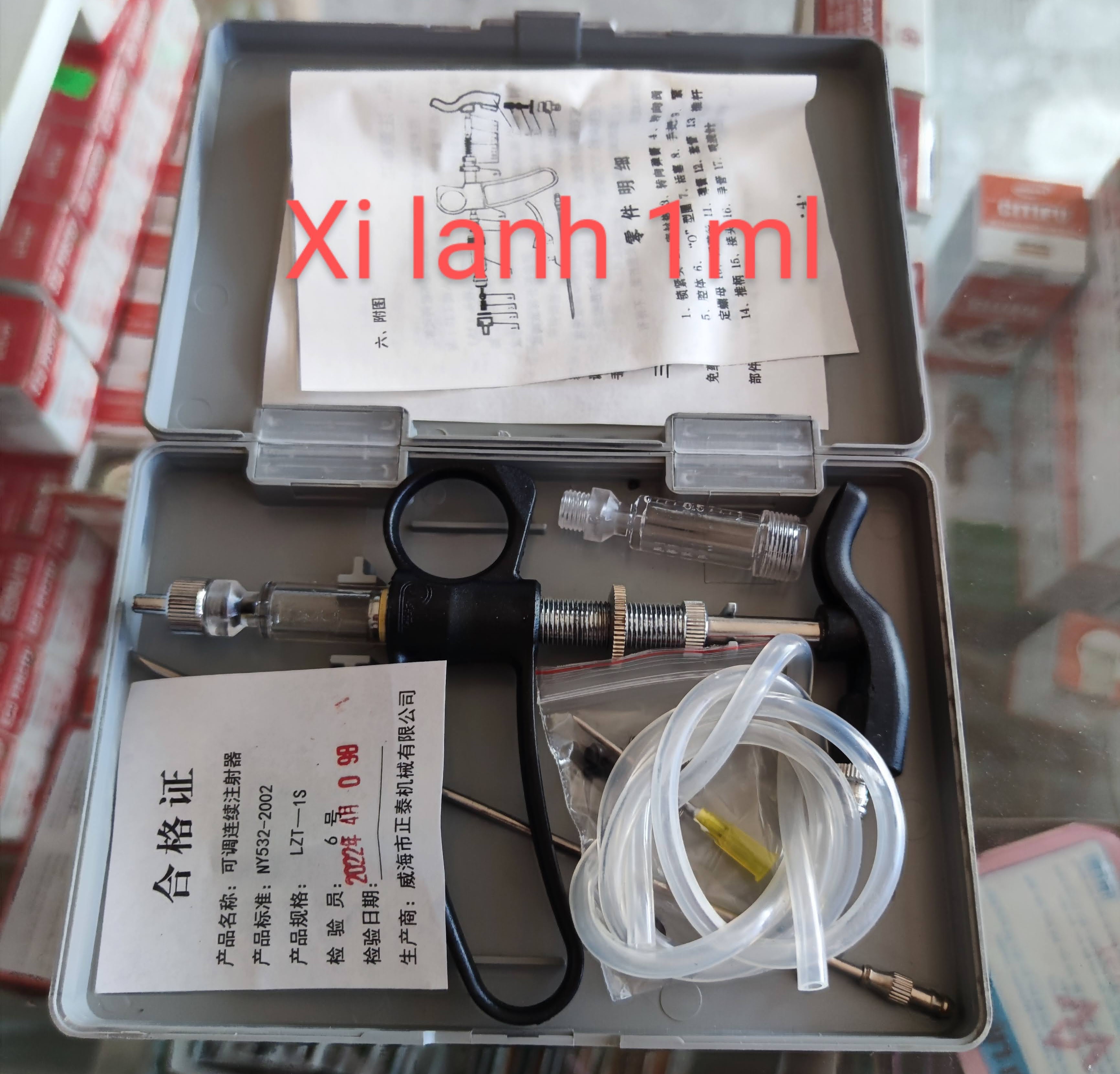 Xilanh tự động có dây 1ml