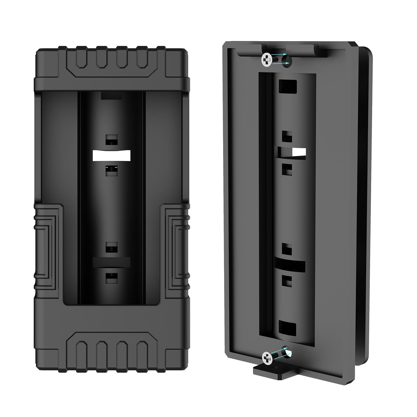 Mount Holder Adjustable PP Electronics for Office Door Renters Home