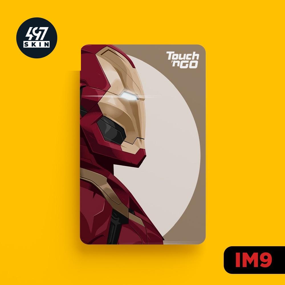 Skin Card Avengers (Ironman Series 2) - Miếng Dán ATM, Thẻ Xe, Thẻ Từ, Thẻ Chung Cư - Chất Liệu Chống Xước - Chống Nước