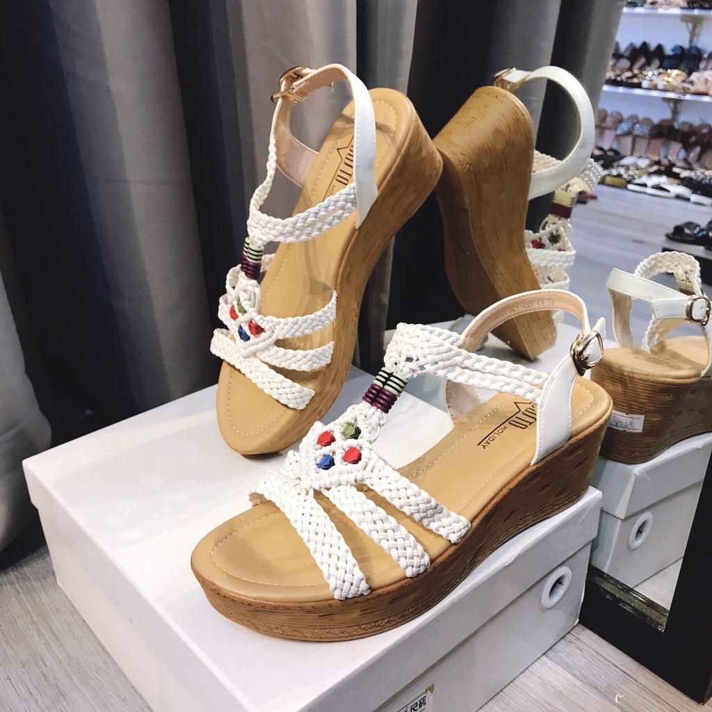 Giày sandal đan dây cực hot quảng châu