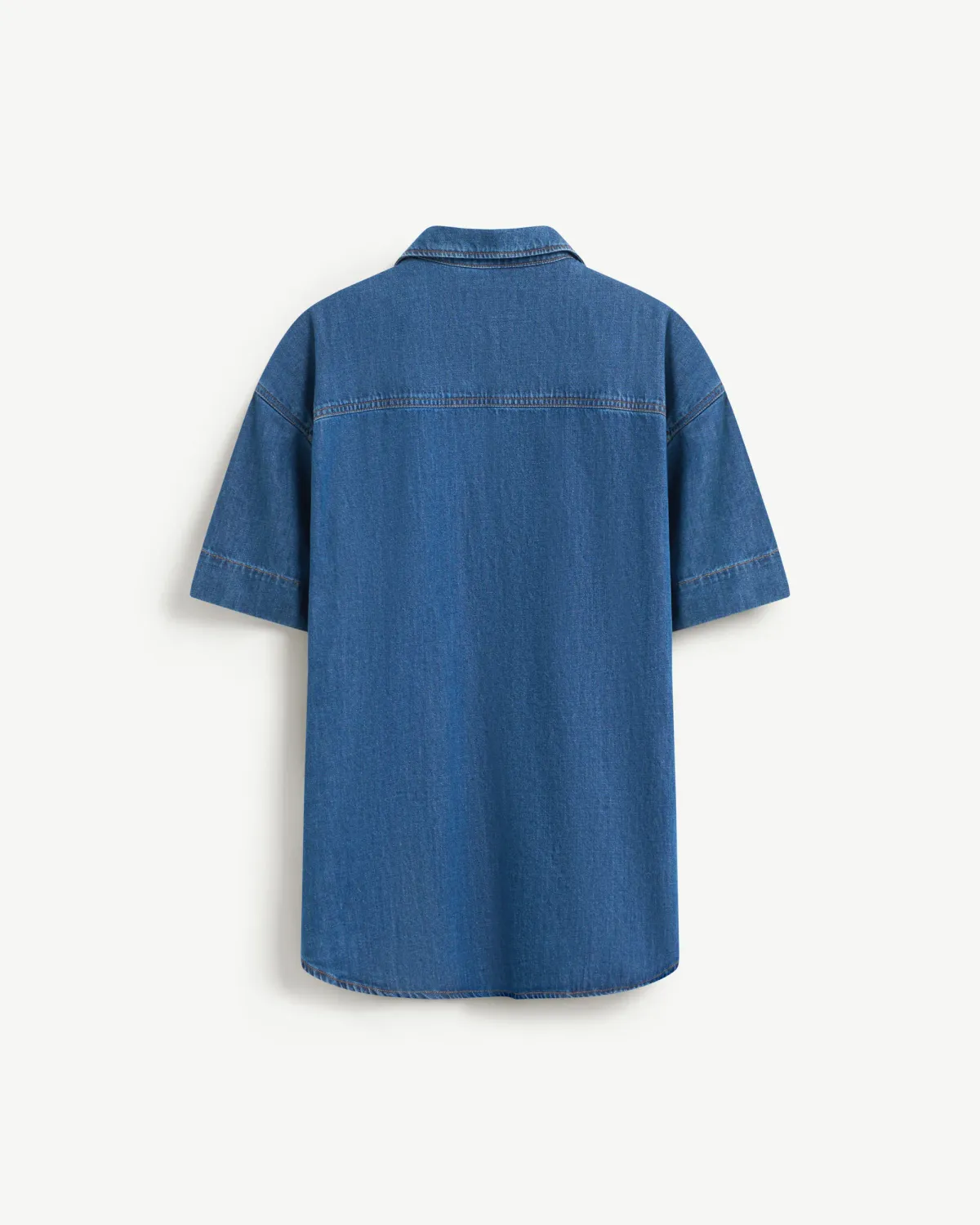 Áo sơ mi denim nam Form Loose - RT 10S25DSH001 | ROUTINE CÀ MAU