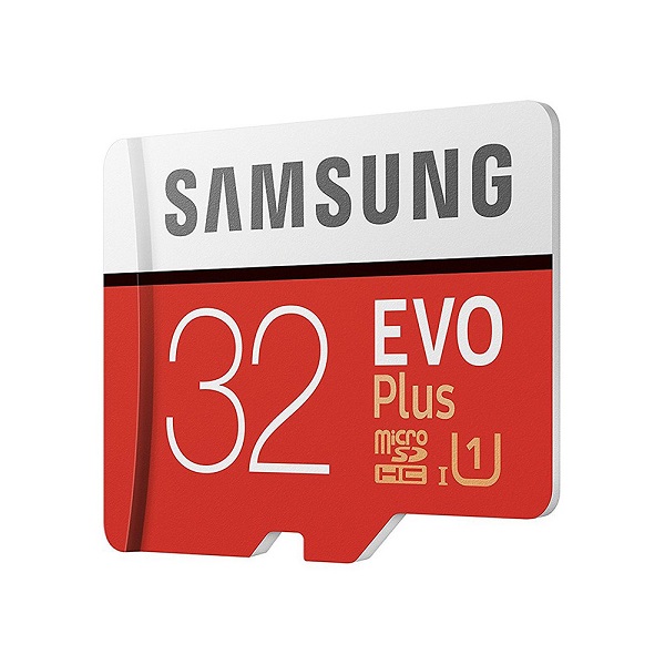 Thẻ Nhớ Micro SD Samsung Evo Plus U1 32GB Class 10 - 95MB/s (đỏ) - Kèm Adapter - Hàng Chính Hãng