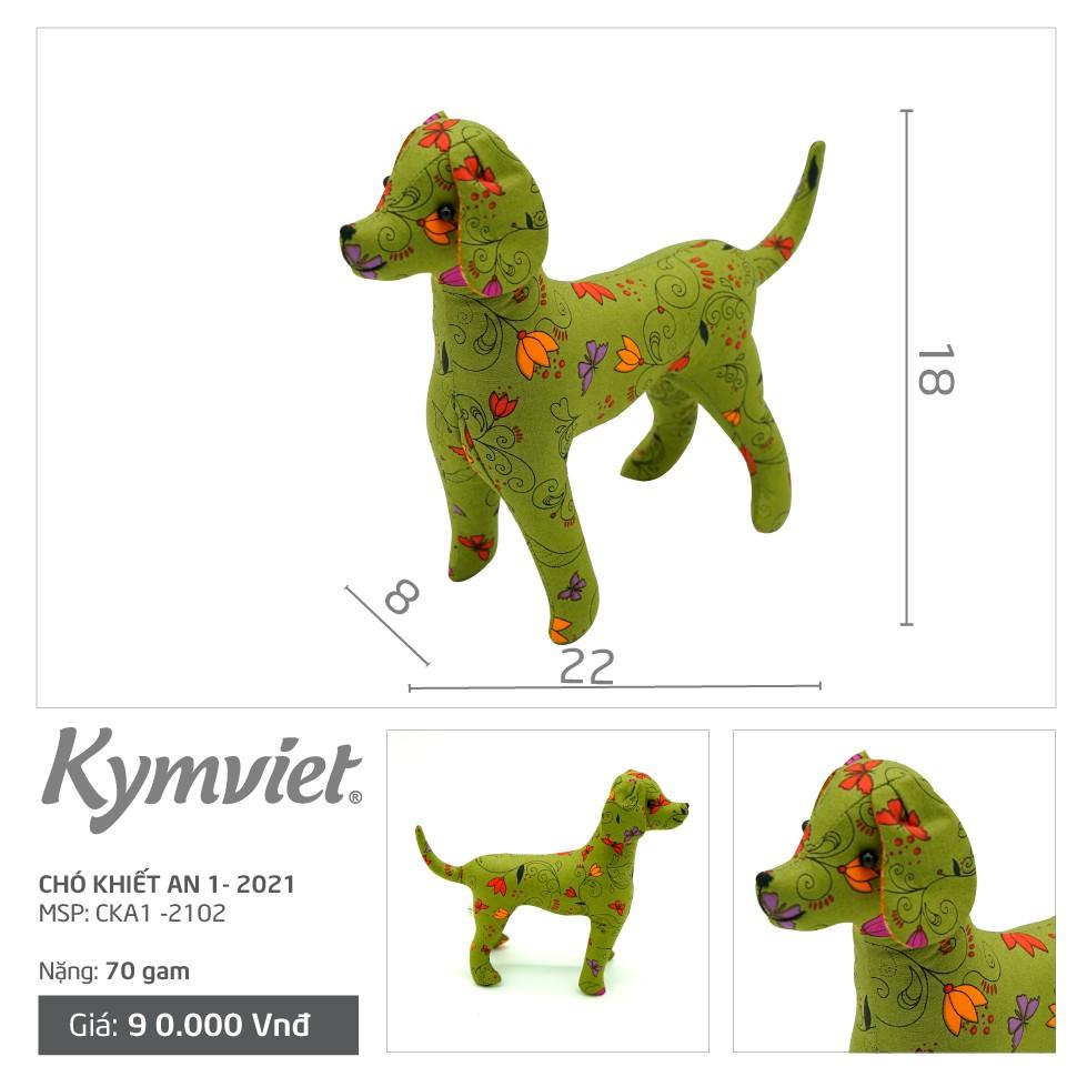 Đồ Chơi Nhồi Bông Hình Chó Khiết An Kymviet 100% Handmade Cotton